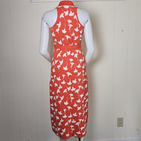 Diane Von Furstenberg for Target Ginkgo Wrap Dress DVF Womens S Sleeveless Midi - Picture 4 of 15